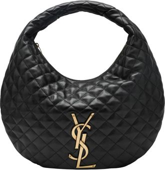 Saint Laurent Icare Hobo - female - Saint Laurent - Handbags - Black - ONE SIZE - Bags