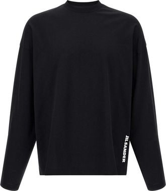 Jil Sander Black Logo T-Shirt