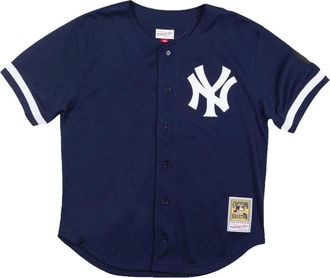 Mitchell & Ness Top NY Yankees 1999 Yogi Berra - Blu