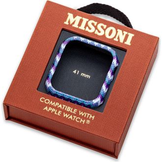 Missoni Zigzag 41mm Apple Watch Cover in Multi Purple at Nordstrom Rack