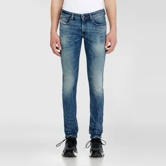 Diesel Skinny Jeans Low Waist 1979 Sleenker, Medium blue, Zip fly