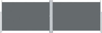 vidaXL Toldo Lateral Retr&aacute;ctil Antracita 220x600 Cm Vidaxl