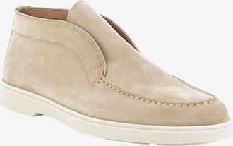 Santoni Wildleder-Dessertboots mit Gummisohle