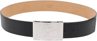 Louis Vuitton Pre-owned Belts, female, Black, Size: ONE SIZE Pre-owned Leather Belt