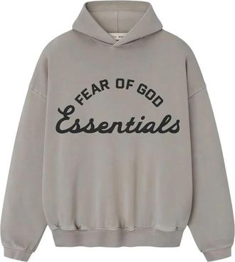 Fear of God Training 90s Hoodie - Heren - Hoodies - Grijs - 2XL - Katoen - Hoodies & sweatvesten
