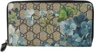 Gucci Pre-owned Wallets, female, Multicolor, Size: ONE SIZE Pre-owned Canvas Wallet