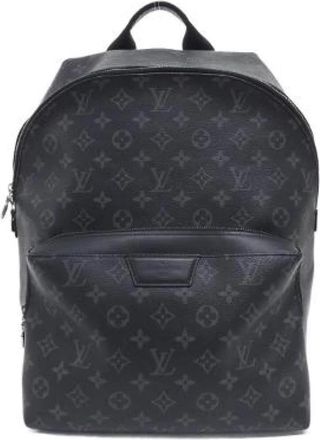 Louis Vuitton Pre-owned Monogram Eclipse Rugzak - Dames - Vintage Rugzakken - Zwart - ONE Size - Vintage