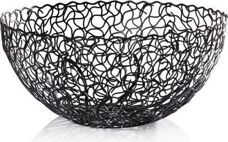 Zodax Seaflower Decorative Bowl in Black at Nordstrom Rack