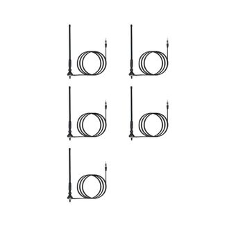 OEM Compatible Con 5 Antenas De Radio Am/fm Universales, Aptas Para Autom&oacute;viles, Veh&iacute;culos Todoterreno, Veh&iacute;culos Multiusos, Autocaravanas, Camiones Y Yat