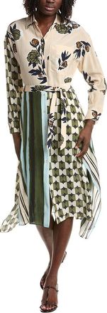 Max Mara Weekend Max Mara Passo Silk Midi Dress