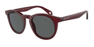 Giorgio Armani AR8192F Asian Fit 6045B1 Mens Sunglasses Burgundy Size 50