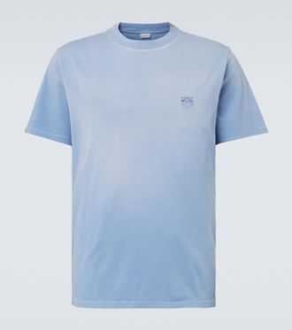 Loewe Anagram embroidered cotton T-shirt