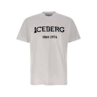 Iceberg Heren, Tops, Wit, Maat: 2XL