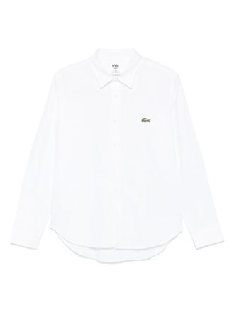 Junya Watanabe Overhemd met logopatch - Wit