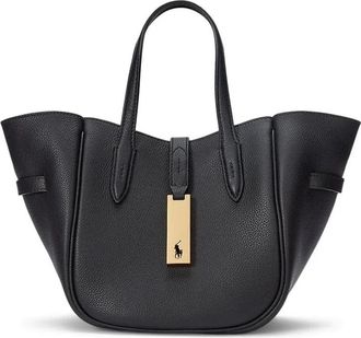 Polo Ralph Lauren ID Tote Tas - Dames - Shoppers - Zwart - ONE Size - Leer - Tassen