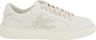 Etro Schoenen, Heren, Wit, 43 EU, Leer, Witte Sneakers Lage Top Schoenen