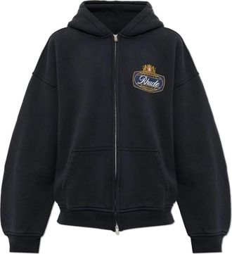 Rhude Uomo, Felpe, Nero, 2Xl, new