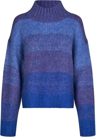 Lollys Laundry Maglione a maniche lunghe Millell - - Knitwear - Donna - Blu - XS