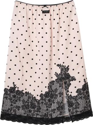 Marc Jacobs Trompe LOeil Dot Rok - Dames - Midirokken - Veelkleurig - L - Rokken