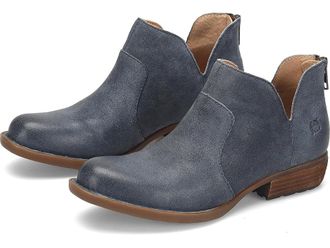 Born Kerri Womens Dress Zip Boots Dark Blue : 6.5 M (B), Leather