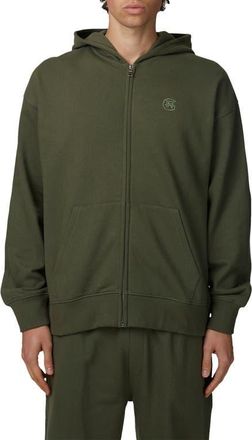 Good For Nothing Oversized Halftone Hoodie in Green at Nordstrom, Size Xx-Large Uk