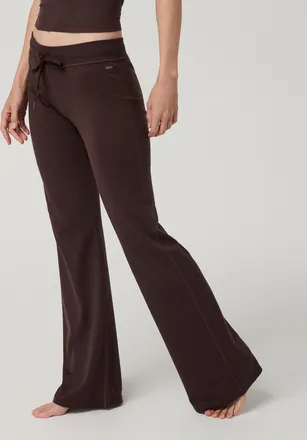 Vuori Clothing Halo Low Rise Slim Flare Pants | Java Heather | XS, Size Extra Small