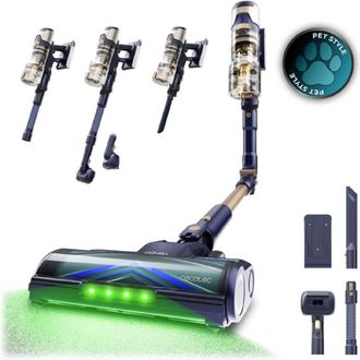 Cecotec Cecotec Aspiradora Escoba Sin Cable Conga Rockstar Rs80 Pet Flex Neo. 600w, Potencia De Succi&oacute;n 200aw, Cepillo Antienredos
