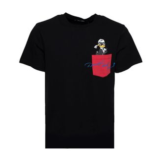 Karl Lagerfeld Karl X Disney Pocket T-shirt - male - Karl Lagerfeld - T-Shirts - Black - S - Tops