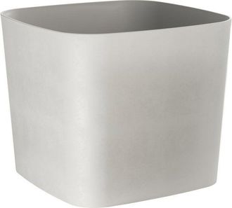 OEM Maceta Cuadrada - Garden Id - Swing Cuadrado - 16 L - 30 X 30 H 25 Cm - Piedra Blanca