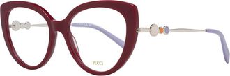Emilio Pucci Red Plastic Glasses Womens (Frames)