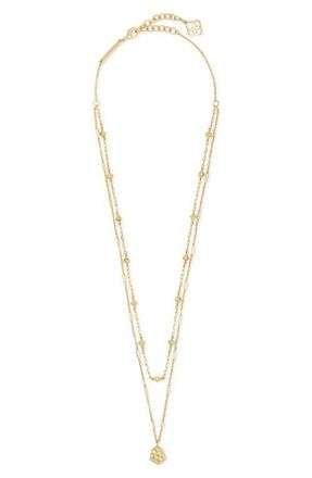 Kendra Scott Clove Multistrand Necklace in Gold at Nordstrom