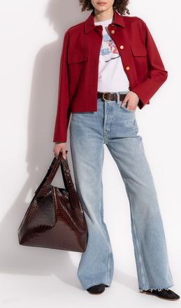 Re/Done Jeans With Wide Legs, Womens, Blue