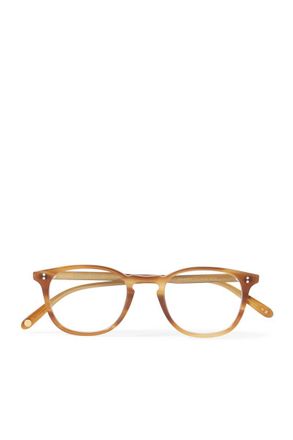 Garrett Leight Kinney Round-Frame Acetate Optical Lenses