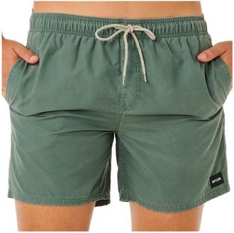 Rip Curl Offset Washed Volley Badehose f&uuml;r Herren | oliv