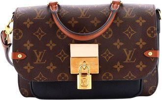 Louis Vuitton Black Monogram Canvas & Leather Vaugirard (Authentic Pre-Loved)