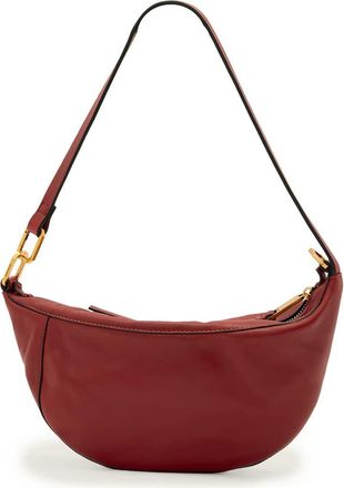 AllSaints Luna Micro Shoulder Bag in Pyrrole Red at Nordstrom