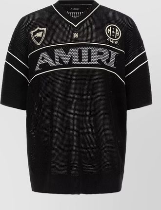 Amiri viscose blend t-shirt