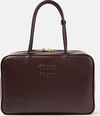 Miu Miu Beau Large leather tote bag