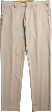 Nn.07 Pantaloni con chiusura nascosta - Marrone