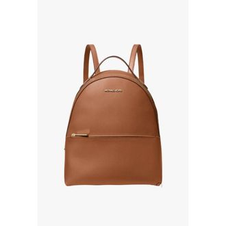 Michael Kors Brown Leather Womens Backpack