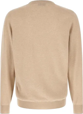 Brunello Cucinelli Mens Beige Cashmere Cardigan Clothing