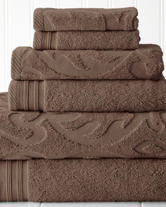 Modern Threads Jacquard 6Pc Towel Set
