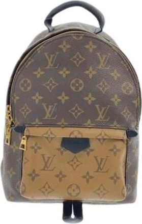 Louis Vuitton Pre-owned Backpacks, male, Brown, Size: ONE SIZE Pre-owned Backpack