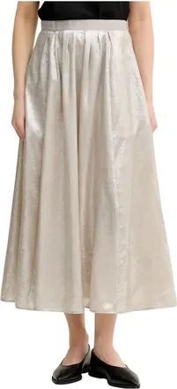 Oui Mujer, Faldas, Gris, Talla: 2XL