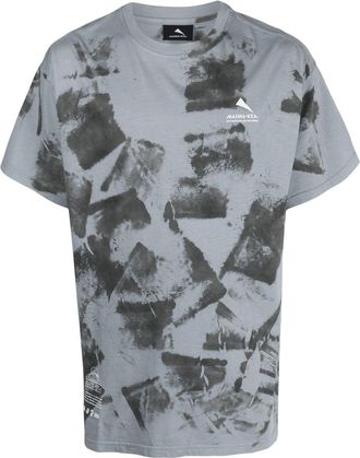 Mauna Kea logo-print short-sleeved T-shirt - men - Cotton - L - Grey