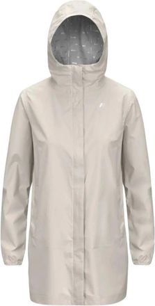 K-Way Dames, Jassen, Beige, Maat: XL Poliester