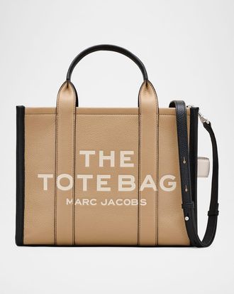 Marc Jacobs The Colorblock Medium Leather Tote Bag