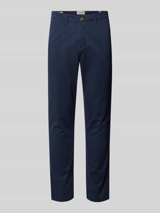 Jack & Jones Slim Fit Hose in Kn&ouml;chell&auml;nge Modell Marco in Dunkelblau, Gr&ouml;&szlig;e 28/30