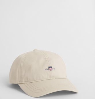 GANT Men Shield Cotton Twill Cap (ONE SIZE) PUTTY