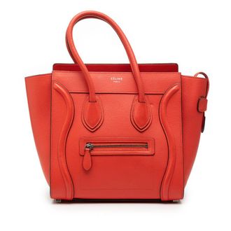 Celine Pre-owned Celine Micro Leather Luggage Tote Ladies MP3MLGHP3NV9ZW7F